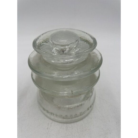6 Hemingray Insulators antique Made in Usa 4 gray 2 green - Picture 5 of 16
